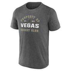 Vegas Golden Knights Fanatics Property Of T-Shirt - Heather Charcoal - NHL