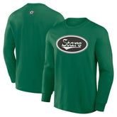 Dallas Stars Fanatics Rewind Long Sleeve T-Shirt - Kelly Green - NHL