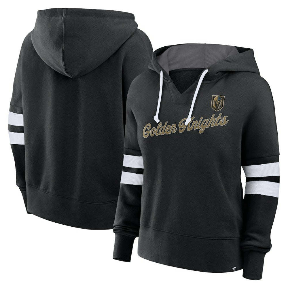 Vegas Golden Knights Fanatics Women's Oversized Seize Pullover Hoodie - Black - NHL
