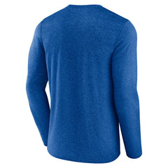 Toronto Maple Leafs Fanatics Transition Long Sleeve T-Shirt - Heather Blue - NHL