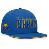 Buffalo Sabres Fanatics Fundamental Gino Stack Snapback Hat - Royal - NHL