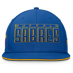 Buffalo Sabres Fanatics Fundamental Gino Stack Snapback Hat - Royal - NHL
