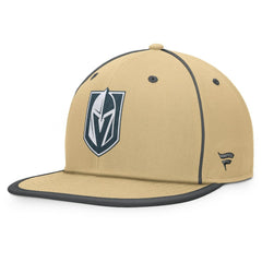 Vegas Golden Knights Fanatics Heritage Ice Time Fitted Hat - Gold - NHL