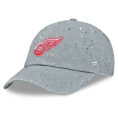 Detroit Red Wings Fanatics Women's Heritage Snow Day Speckle Adjustable Hat - Gray - NHL