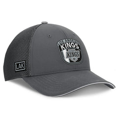 Los Angeles Kings Fanatics Authentic Pro Home Ice Trucker Adjustable Hat - Gray - NHL