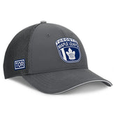 Toronto Maple Leafs Fanatics Authentic Pro Home Ice Trucker Adjustable Hat - Gray - NHL