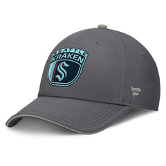 Seattle Kraken Fanatics Home Ice Flex Hat - Gray - NHL