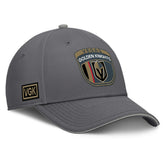 Vegas Golden Knights Fanatics Home Ice Flex Hat - Gray - NHL