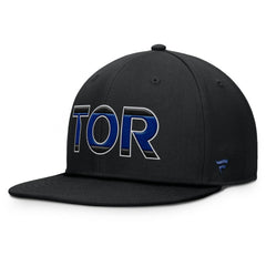 Toronto Maple Leafs Fanatics Authentic Pro Alternate Jersey Snapback Hat - Black - NHL