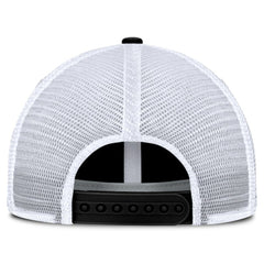 New Jersey Devils Fanatics Averie Trucker Adjustable Hat - Black/White - NHL