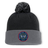 Washington Capitals Fanatics Aspyn Cuffed Knit Hat with Pom - Black - NHL