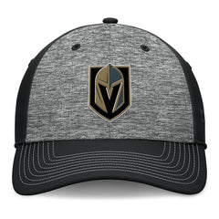 Vegas Golden Knights Fanatics Fundamental Top Shelf 2-Tone Flex Hat - Gray/Black - NHL