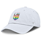 Vegas Golden Knights Fanatics PRIDE Adjustable Hat - White - NHL