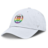 Boston Bruins Fanatics PRIDE Adjustable Hat - White - NHL