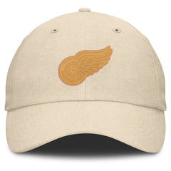 Detroit Red Wings Fanatics Front Office Canvas Adjustable Hat - Tan - NHL