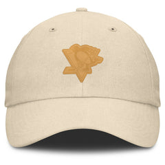 Pittsburgh Penguins Fanatics Front Office Canvas Adjustable Hat - Tan - NHL