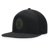 Boston Bruins Fanatics Front Office Adjustable Hat - Black - NHL