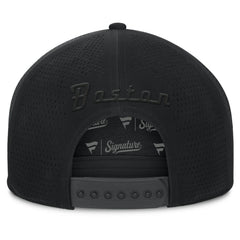 Boston Bruins Fanatics Front Office Adjustable Hat - Black - NHL