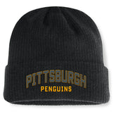 Pittsburgh Penguins Fanatics Andee Cuffed Beanie - Black - NHL