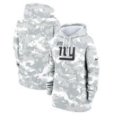 New York Giants Women's 2024 Salute To Service Club Fleece Oversized Pullover Hoodie Arctic Camo | Nike for Sale