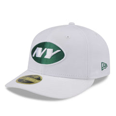 New York Jets New Era Omaha Low Profile 59FIFTY Fitted Hat White | NFL