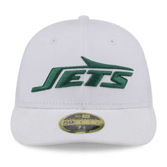 New York Jets New Era Wordmark Omaha Low Profile 59FIFTY Fitted Hat White | NFL