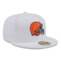Cleveland Browns New Era Omaha 59FIFTY Fitted Hat White | NFL