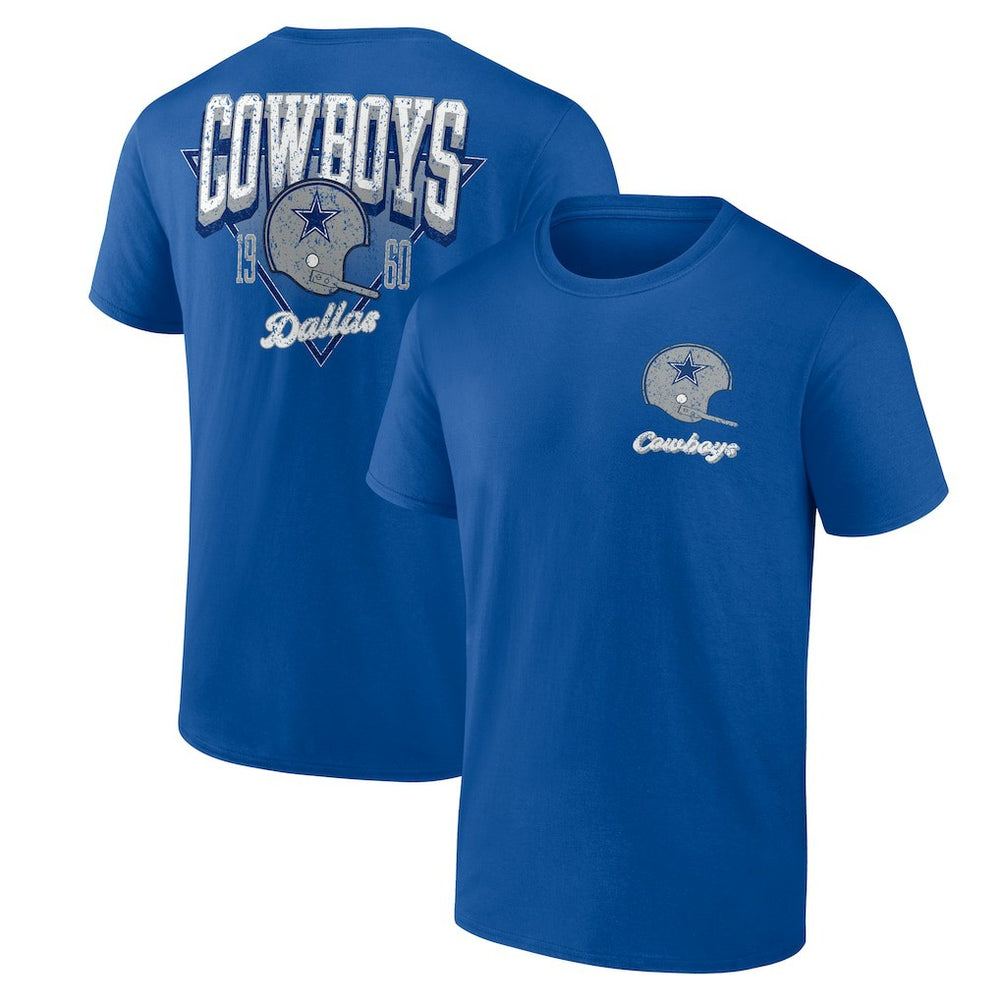 Dallas Cowboys Never Over T-Shirt Royal | Fanatics