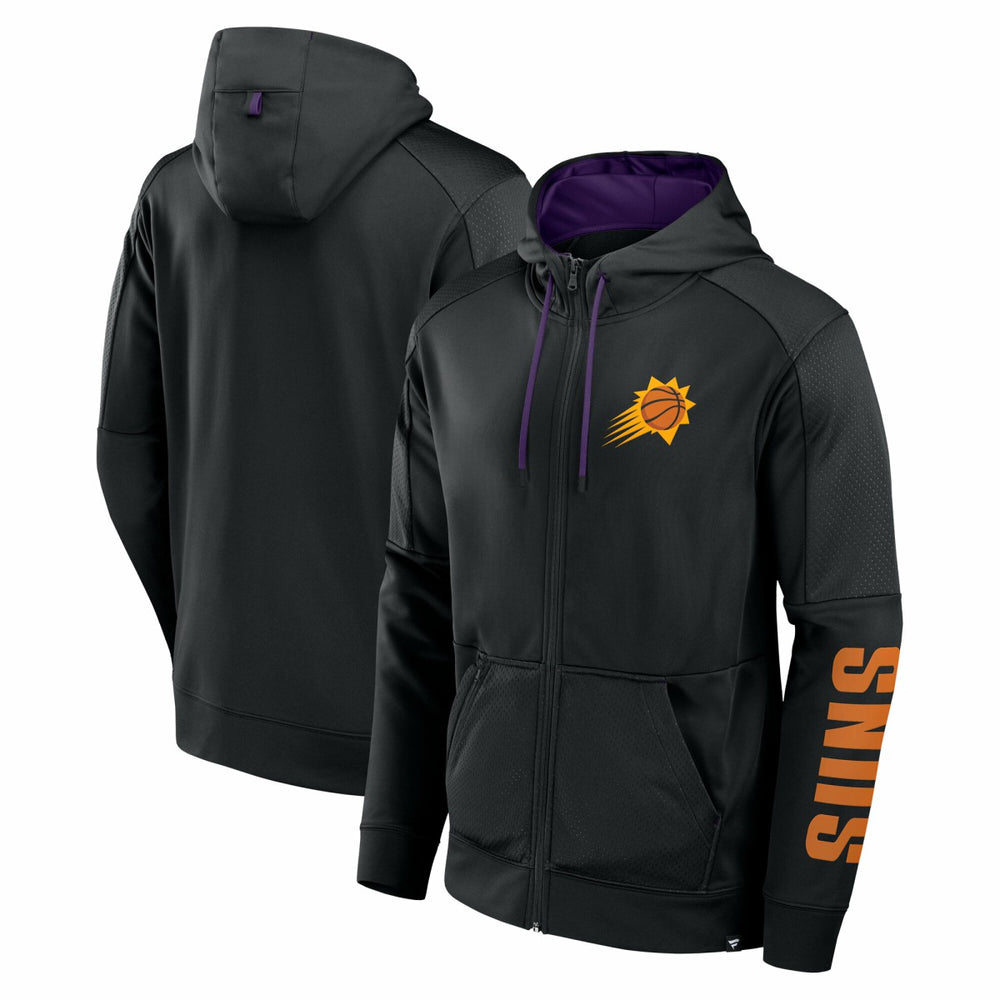 Phoenix Suns Baller Defender Performance Full-Zip Hoodie Black - NBA