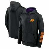 Phoenix Suns Baller Defender Performance Full-Zip Hoodie Black - NBA