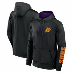 Phoenix Suns Baller Defender Performance Full-Zip Hoodie Black - NBA