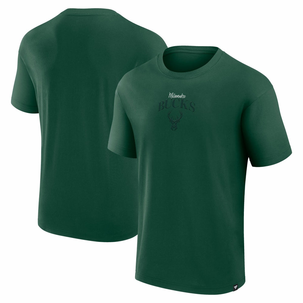 Milwaukee Bucks Crossover Collection Full Court Press T-Shirt Hunter Green - NBA
