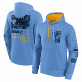 Memphis Grizzlies Game Time Crossover Pullover Hoodie Blue - NBA