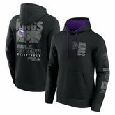 Sacramento Kings Game Time Crossover Pullover Hoodie Black - NBA