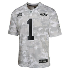 Sauce Gardner New York Jets Youth 2024 Salute to Service Game Jersey Arctic Camo | Nike for Sale