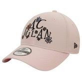 AC Milan New Era Youth Needle Corduroy 9FORTY Adjustable Hat Light Pink | New Era Online