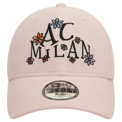 AC Milan New Era Youth Needle Corduroy 9FORTY Adjustable Hat Light Pink | New Era Online