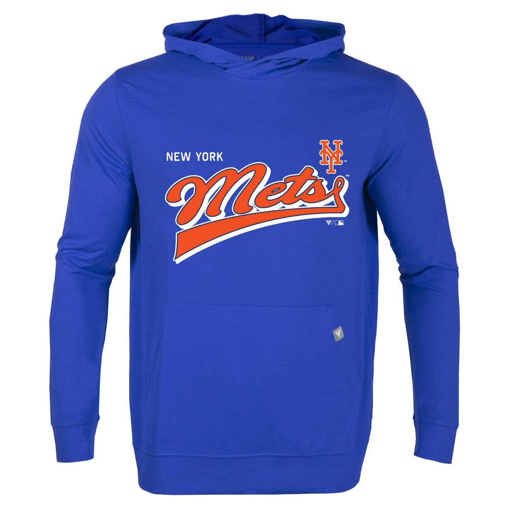 New York Mets Levelwear Relay 2.0 Retro Pullover Hoodie - MLB