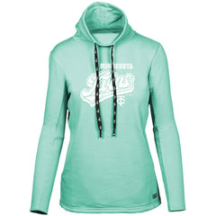 Minnesota Twins Levelwear Women's Loop Sweep Pullover Sweatshirt - MLB