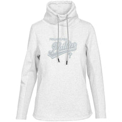 Philadelphia Phillies Levelwear Women's Loop Sweep Pullover Sweatshirt - MLB