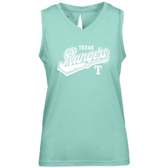 Texas Rangers Levelwear Women's Paisley Sweep V-Neck Tank Top - MLB