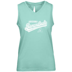 Arizona Diamondbacks Levelwear Women's Paisley Sweep V-Neck Tank Top - MLB