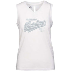 Cleveland Guardians Levelwear Women's Paisley Sweep V-Neck Tank Top - MLB