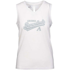 Arizona Diamondbacks Levelwear Women's Paisley Sweep V-Neck Tank Top - MLB