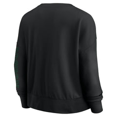 Boston Celtics Women's Oversized Game Day Pullover Sweatshirt Black - NBA