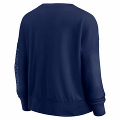 Memphis Grizzlies Women's Oversized Game Day Pullover Sweatshirt Navy - NBA