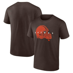 Cleveland Browns Coordinate T-Shirt Brown | Fanatics