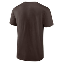 Cleveland Browns Coordinate T-Shirt Brown | Fanatics