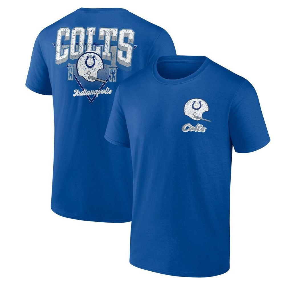 Indianapolis Colts Never Over T-Shirt Royal | Fanatics
