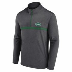 New York Jets Head-to-Head Quarter-Zip Pullover Heather Charcoal | Fanatics